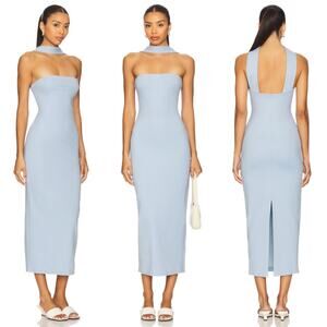 princess polly baby blue dress Lovers and Friends Syd Maxi Dress in Aqua Blue main image 0